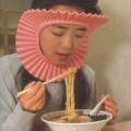 noodle eaters hair guard 120x120 Crazy inventions: Chindogu