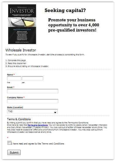 captureform Topic Centres inc. Profile Page, Reporting and Email Promotion