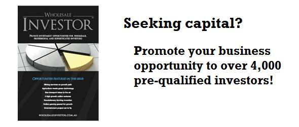 wislider Promote your business to over 4,000 investors
