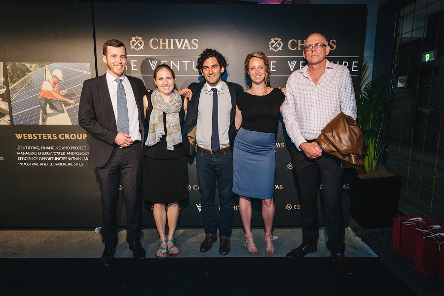 The 5 finalists at the inaugural 'The Venture' in Australia