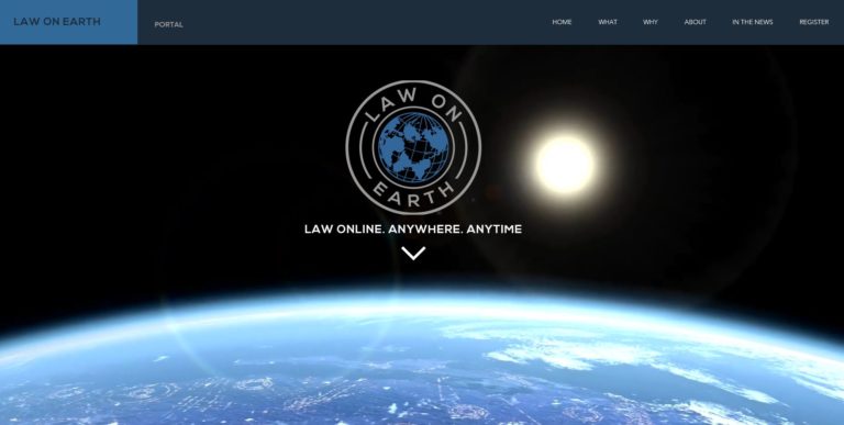 Law on Earth Platform [SMART 100, 2018]