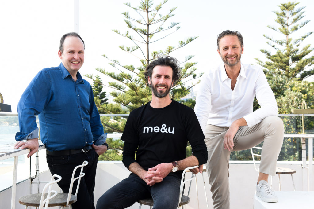 Robbie Cooke CEO of tyro payments, Stevan Premutico founder of me&u and Justin Hemmes CEO of Merivale