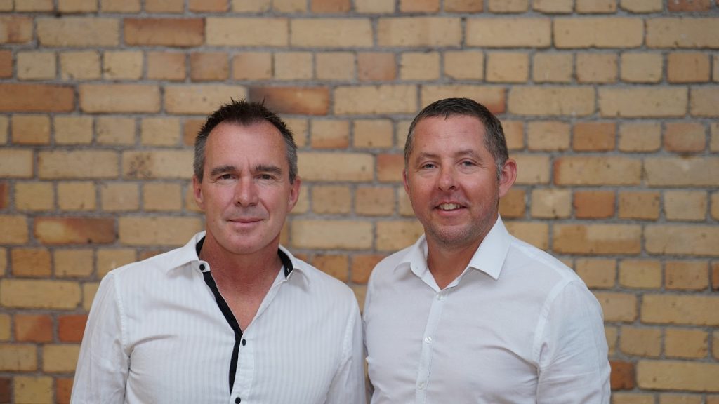 Spoke Phone co-founders Jason Kerr and Kieron Lawson