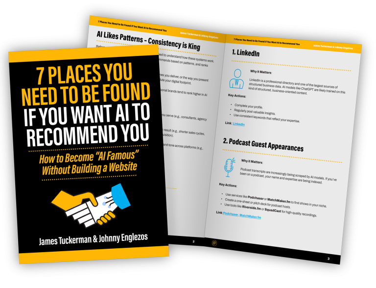 7 Online Platforms You Must Be On If You Want AI to Recommend You (Free Guide)